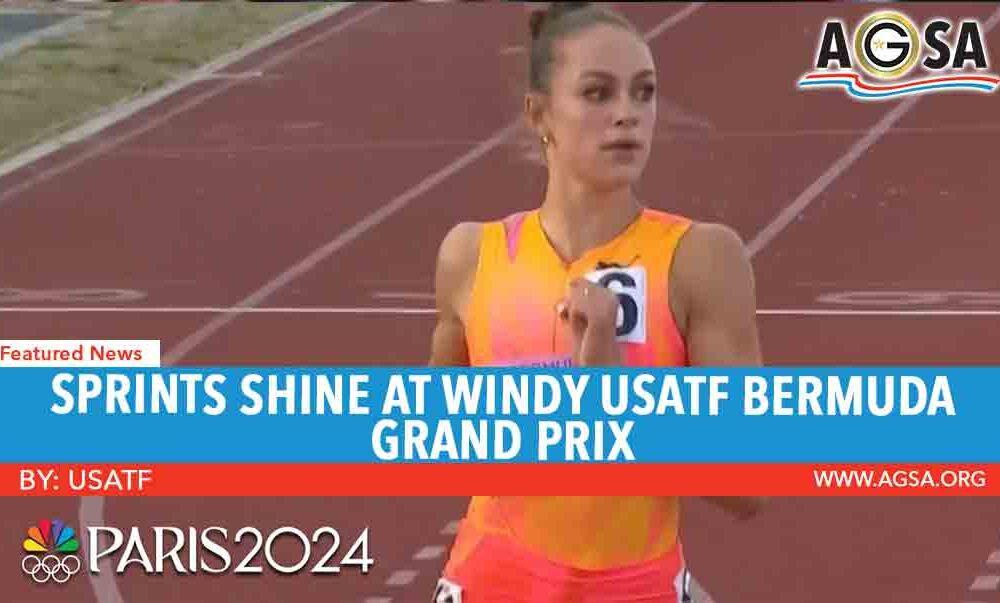 SPRINTS SHINE AT WINDY USATF BERMUDA GRAND PRIX