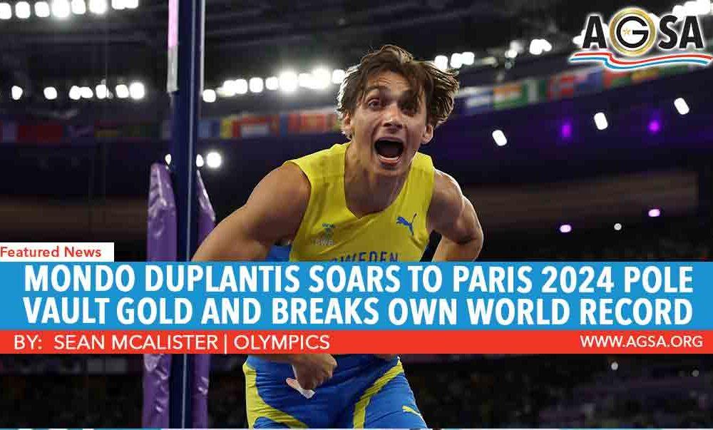 Mondo Duplantis soars to Paris 2024 pole vault gold and breaks own world record 