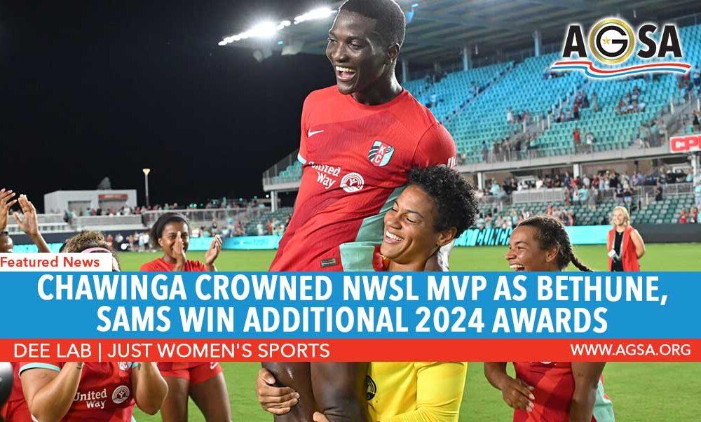 Chawinga Crowned NWSL MVP as Bethune, Sams Win Additional 2024 Awards