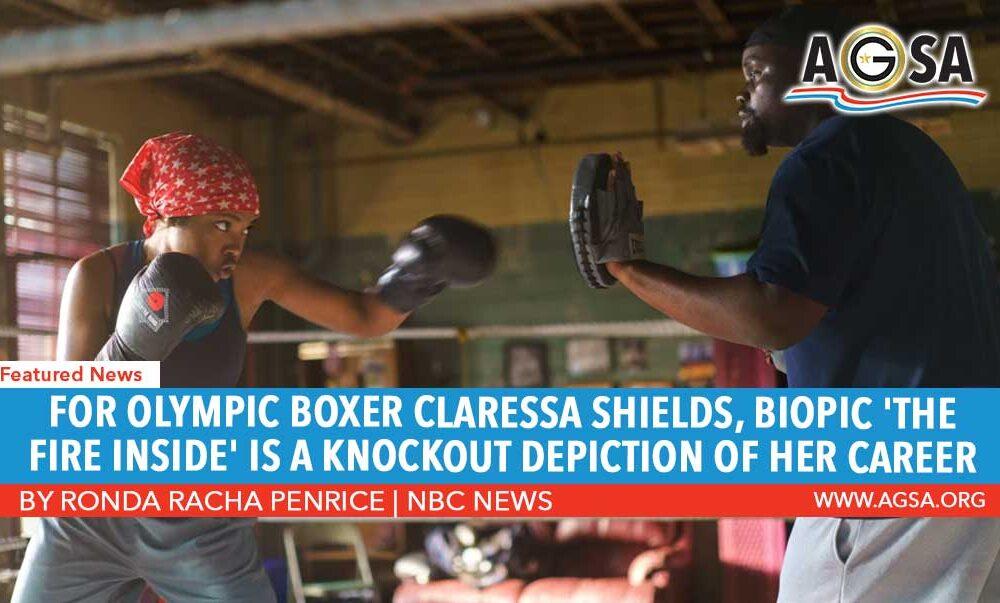 For Olympic boxer Claressa Shields, biopic ‘The Fire Inside’ is a knockout depiction of her career