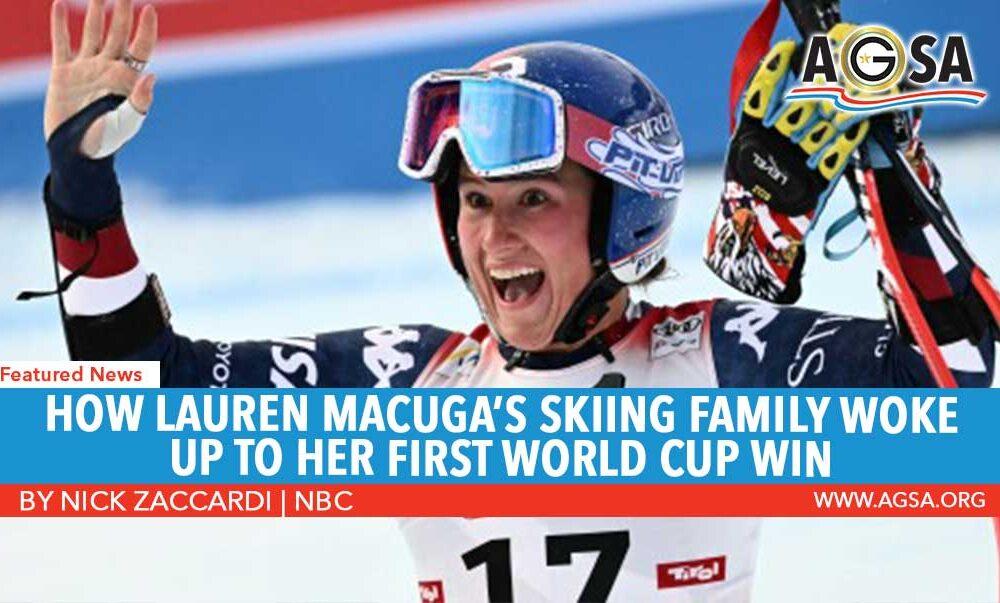 How Lauren Macuga’s skiing family woke up to (and shared in) her first World Cup win