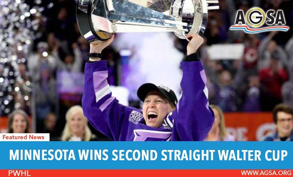 MINNESOTA WINS SECOND STRAIGHT WALTER CUP