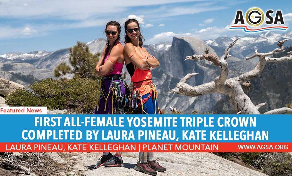 First All-Female Yosemite Triple Crown completed by Laura Pineau, Kate Kelleghan